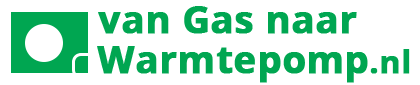 Logo van Gas naar Warmtepomp